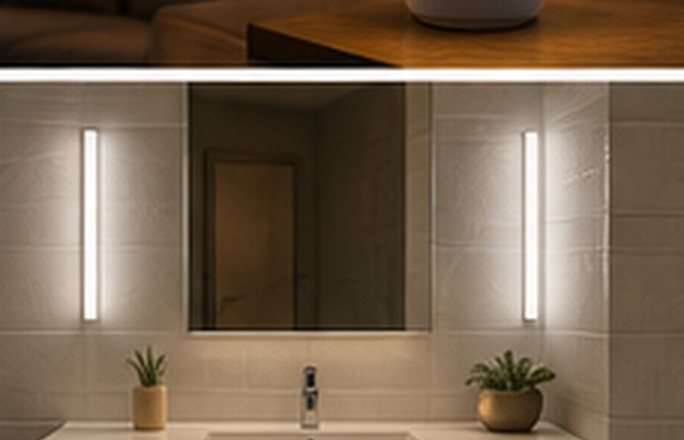 Badbeleuchtung mit LED: Spiegellicht, Deckenlicht und Schutzart