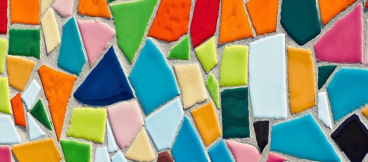 Magisches Lichtspiel durch Mosaiklampen