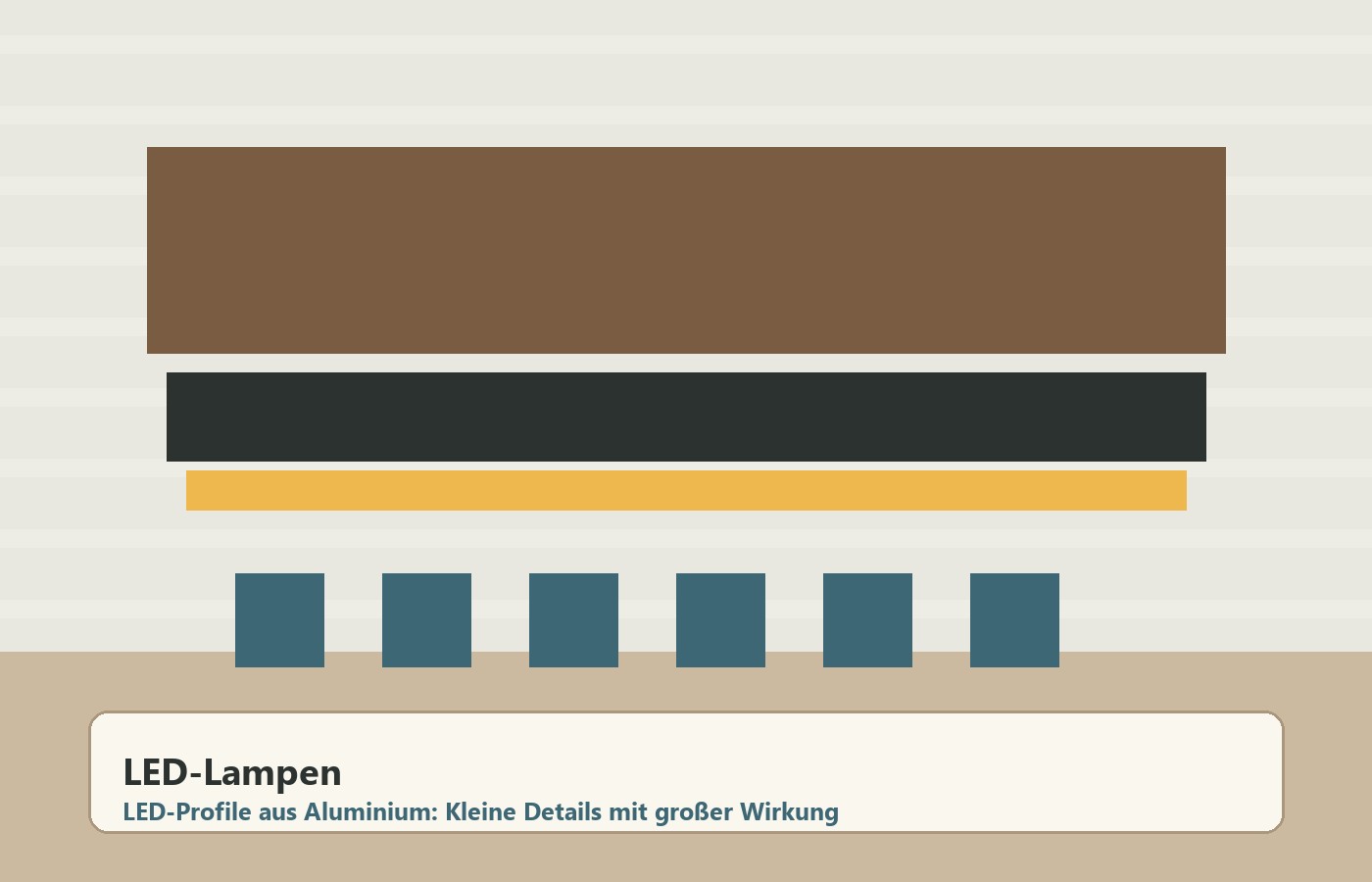 LED-Profile aus Aluminium: Kleine Details mit großer Wirkung